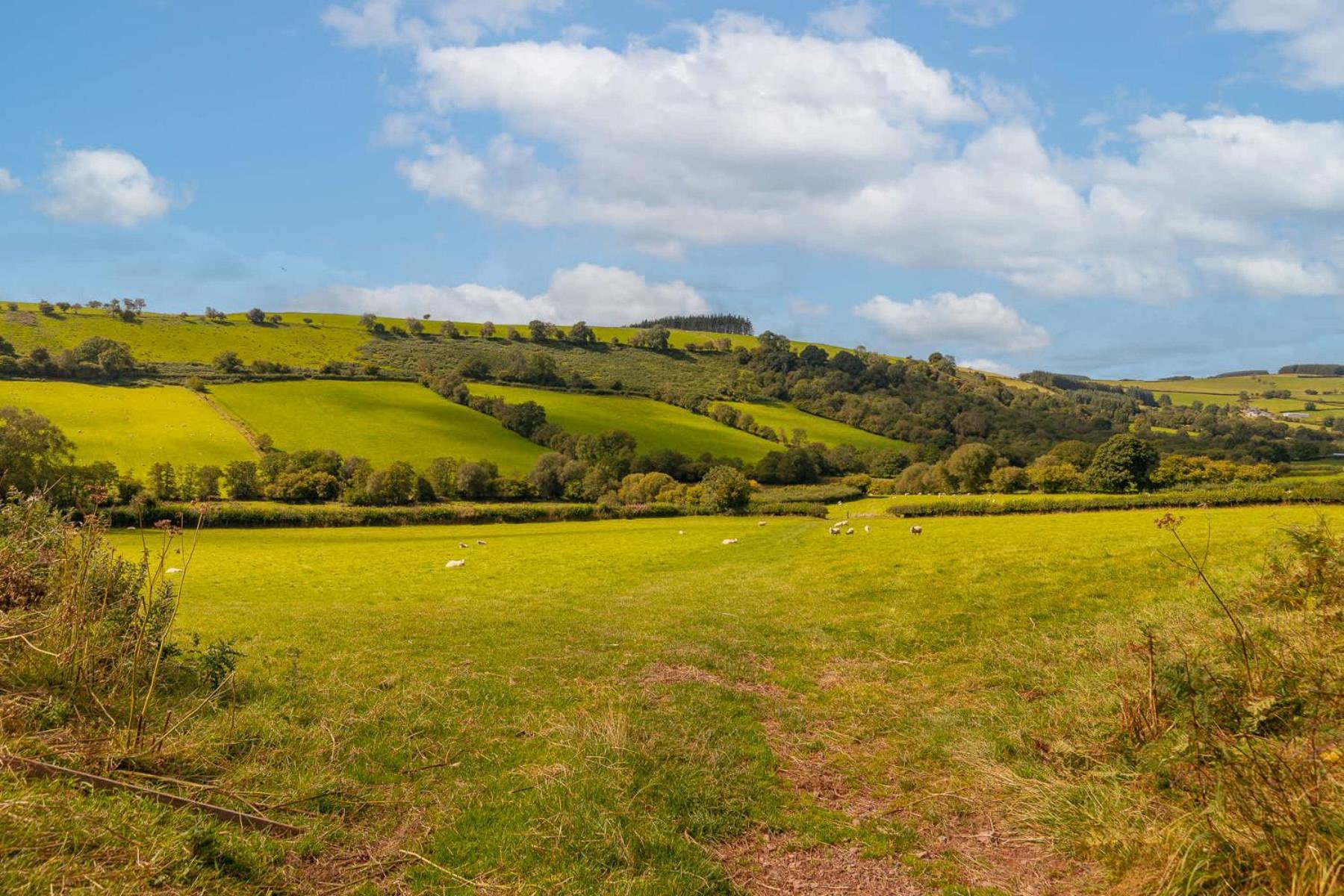 Hilltop View With Hot Tub Brecon Exterior foto
